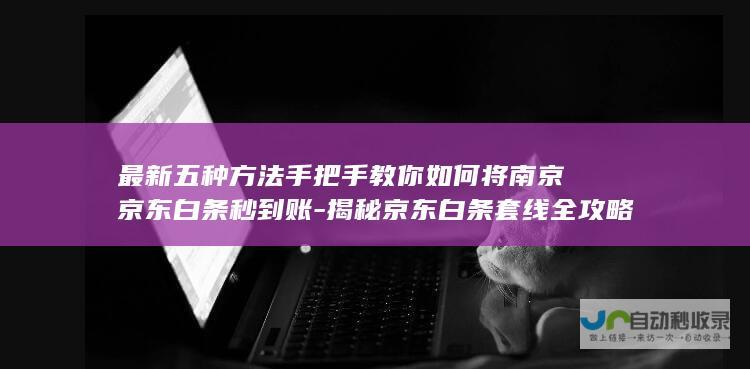 最新五种方法手把手教你如何将南京京东白条秒到账-揭秘京东白条套线全攻略-但需注意这是违法犯罪问题