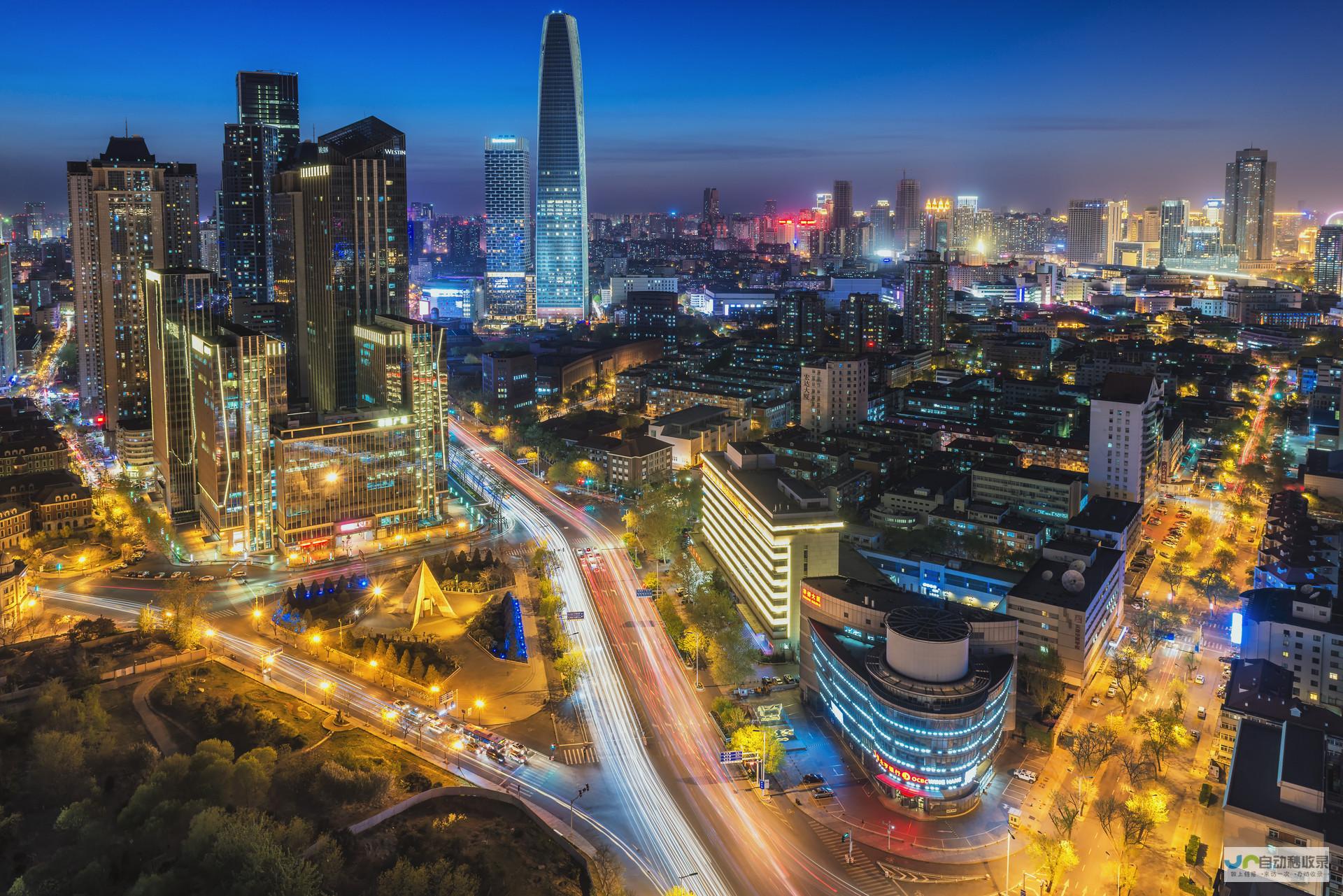 展现现代化都市风貌-璀璨光影重塑魔都夜景