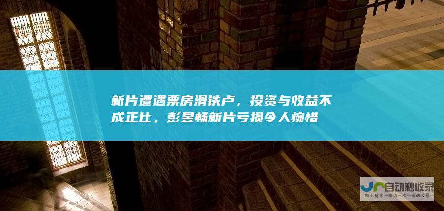 新片遭遇票房滑铁卢，投资与收益不成正比，彭昱畅新片亏损令人惋惜