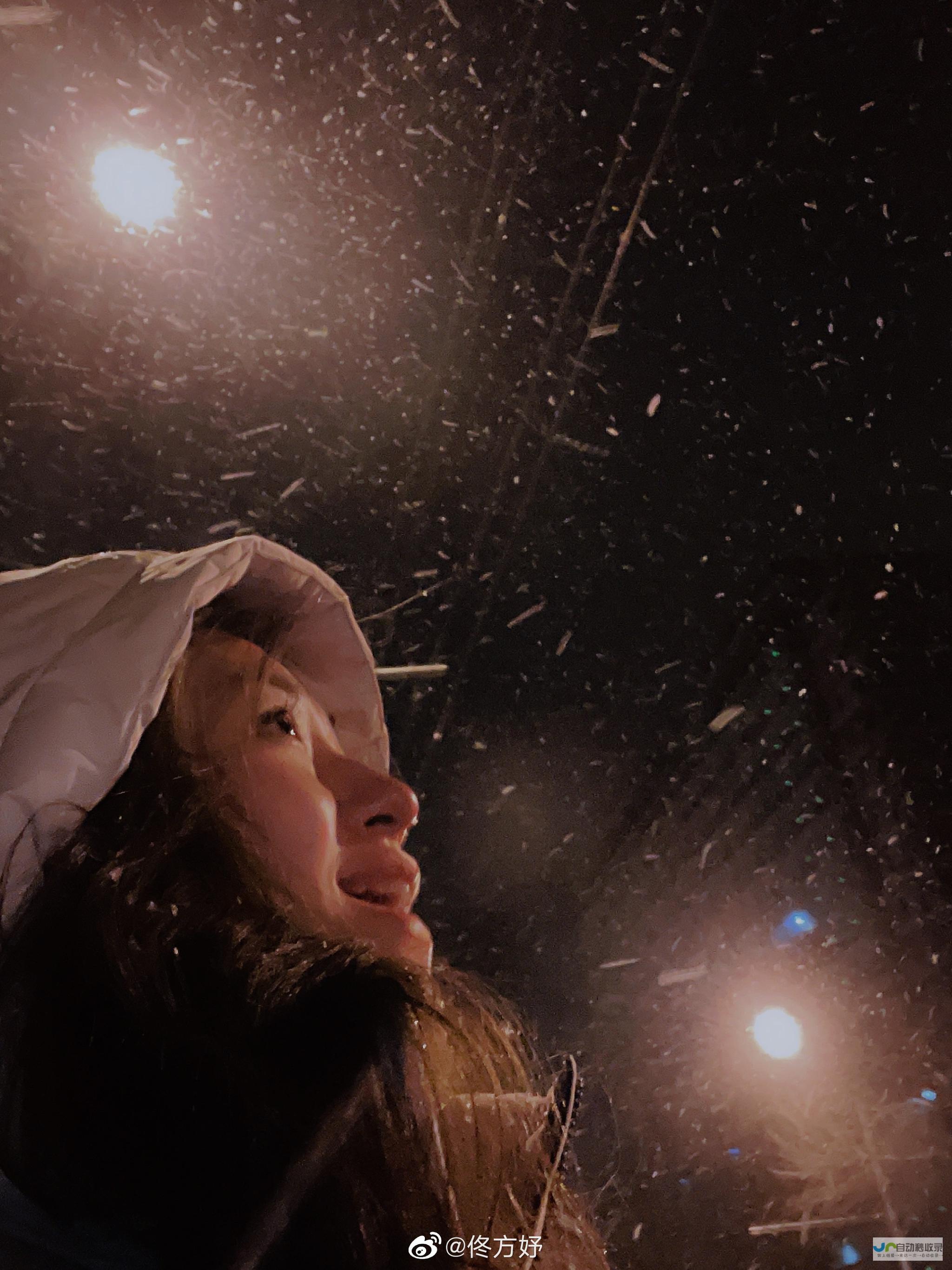 漫天飞舞雪花纷飞：一场壮丽的雪景展现