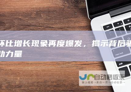 环比增长现象再度爆发，揭示背后驱动力量