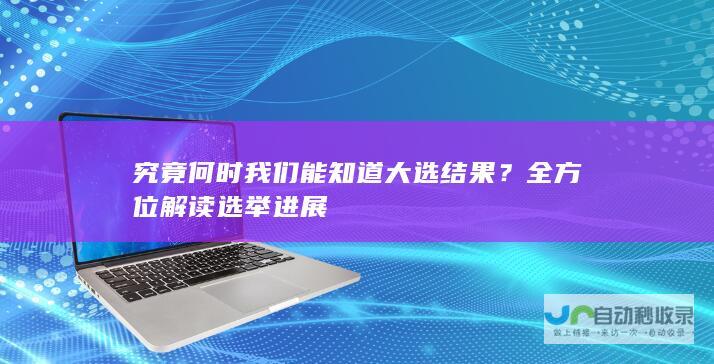 究竟何时我们能知道大选结果？全方位解读选举进展