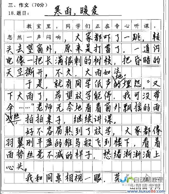 书写之美：赞扬学生字迹之独特魅力