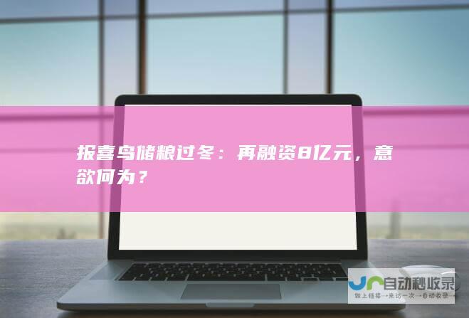 报喜鸟储粮过冬：再融资8亿元，意欲何为？