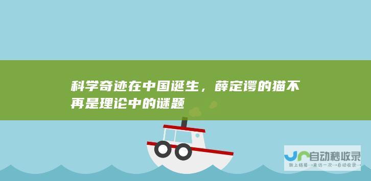 科学奇迹在中国诞生，薛定谔的猫不再是理论中的谜题