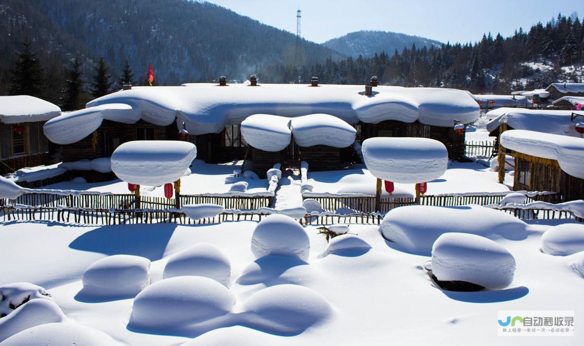 尔滨的浪漫时刻 记录冬日的雪景