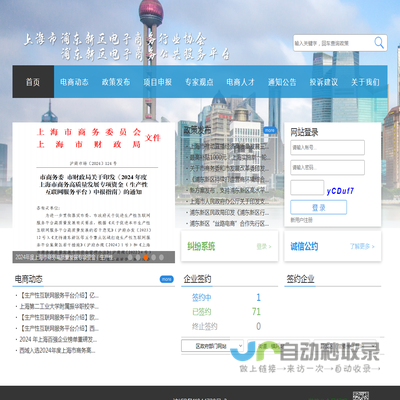 浦东新区电子商务公共服务平台