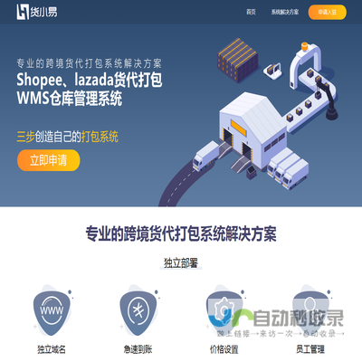 专业的跨境电商货代系统，仓库系统，支持shopee