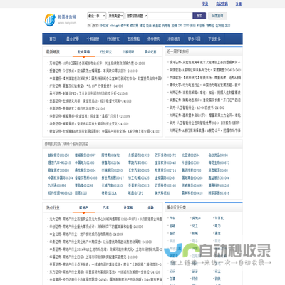 股票报告网
