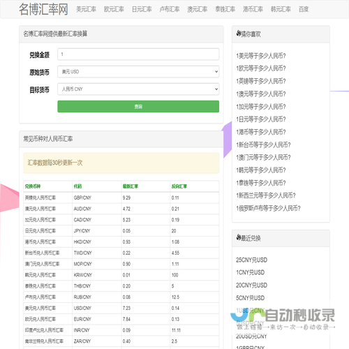 名博汇率网