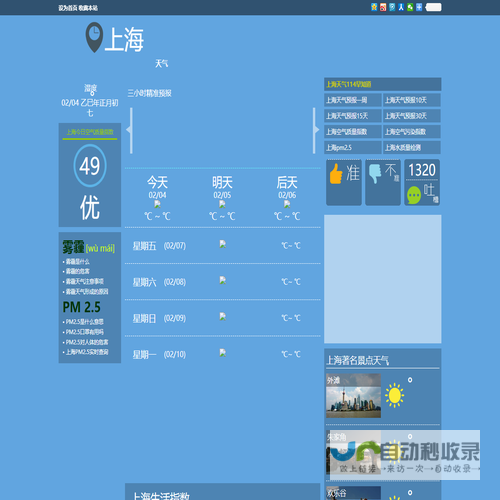 上海天气预报一周